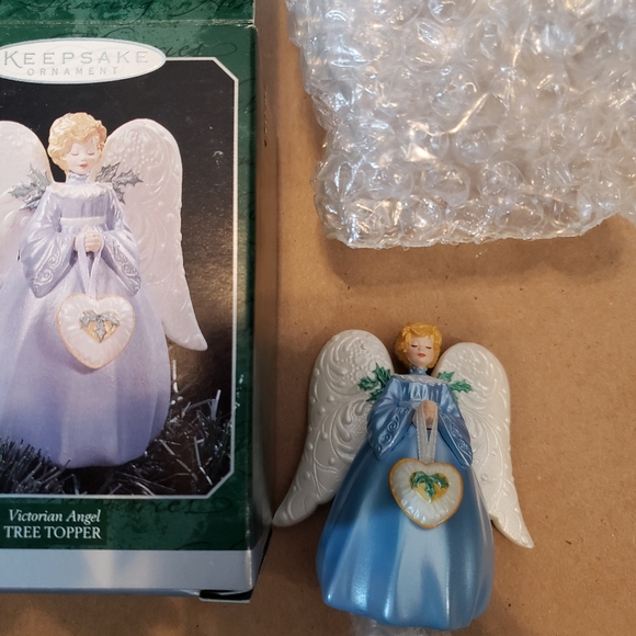 HALLMARK Ornament Victorian Angel tree topper - Picture 4 of 4